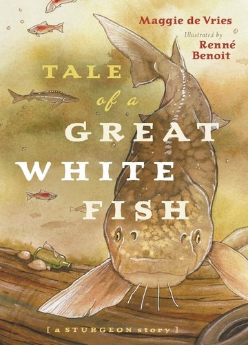 Tale great white - white, fish: