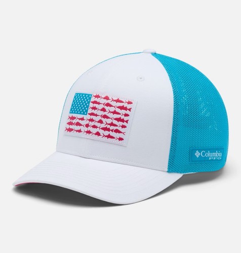 Columbia pfg fish flag hat - columbia,