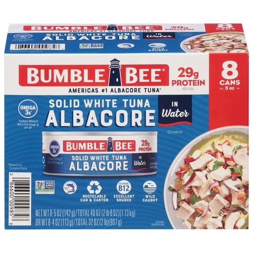 Solid white albacore tuna - albacore,